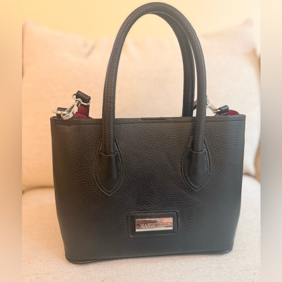 Marco Tozzi peble leather black bag - Picture 5 of 6